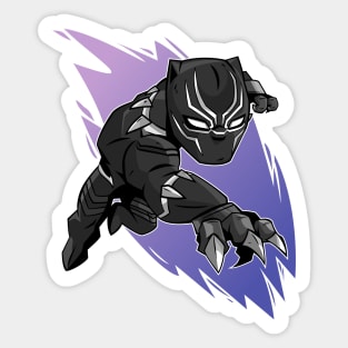 Panther King v2 Sticker